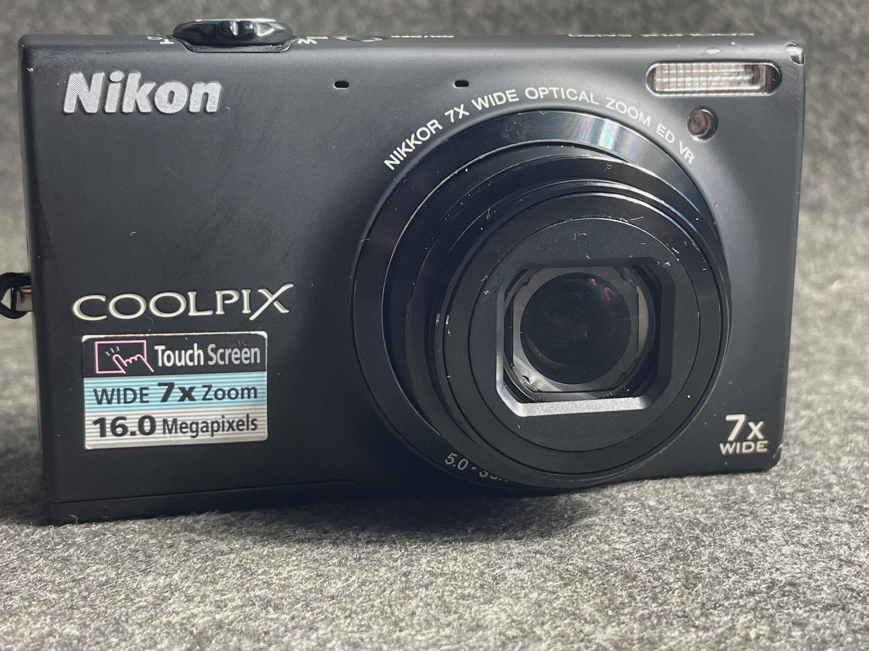 Nikon Coolpix S6150 Digital Camera | 16MP, 7x Zoom, Touchscreen