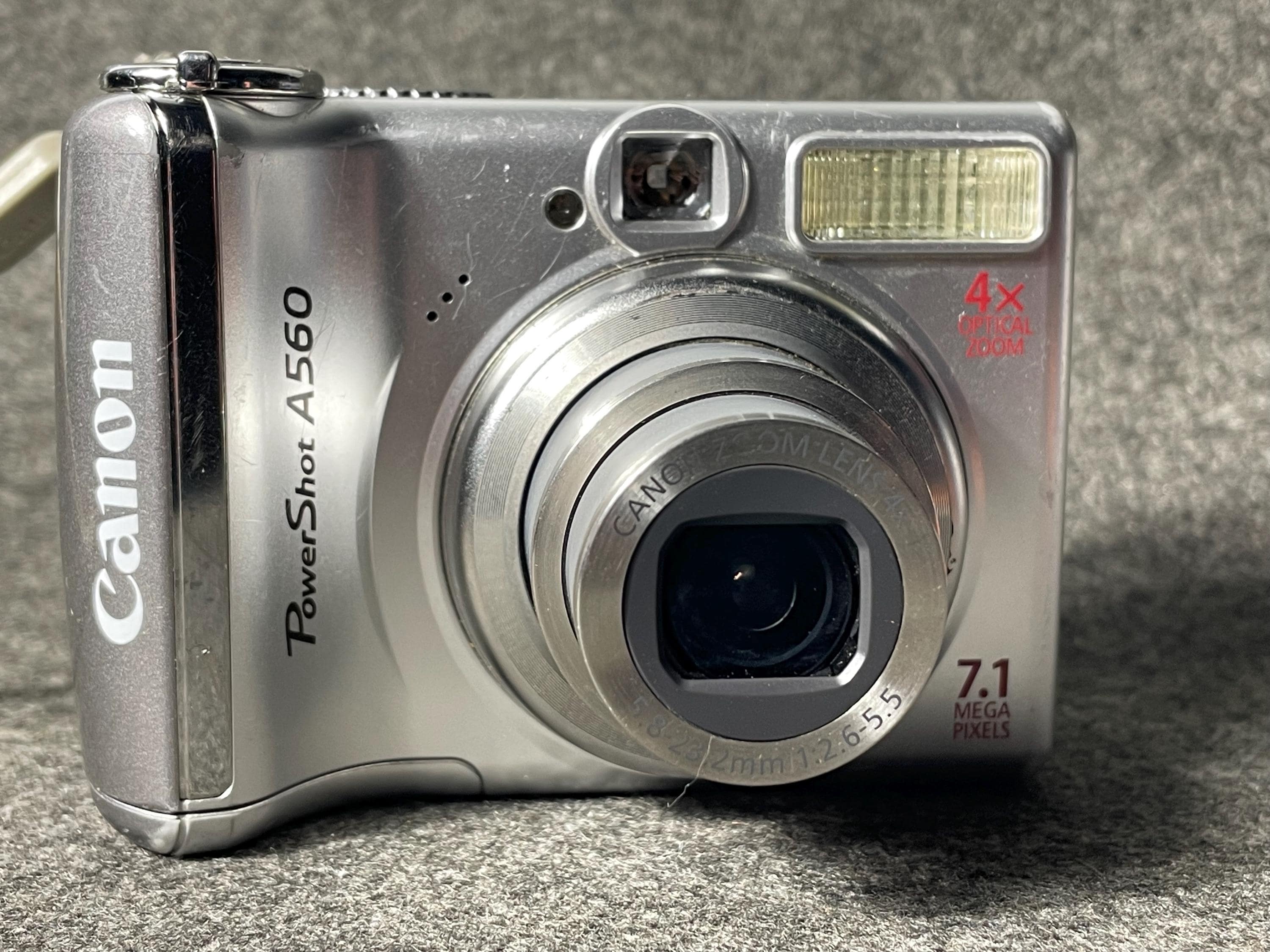 Canon Powershot A560 Compact Digital Camera, 7.1MP, 4x Optical