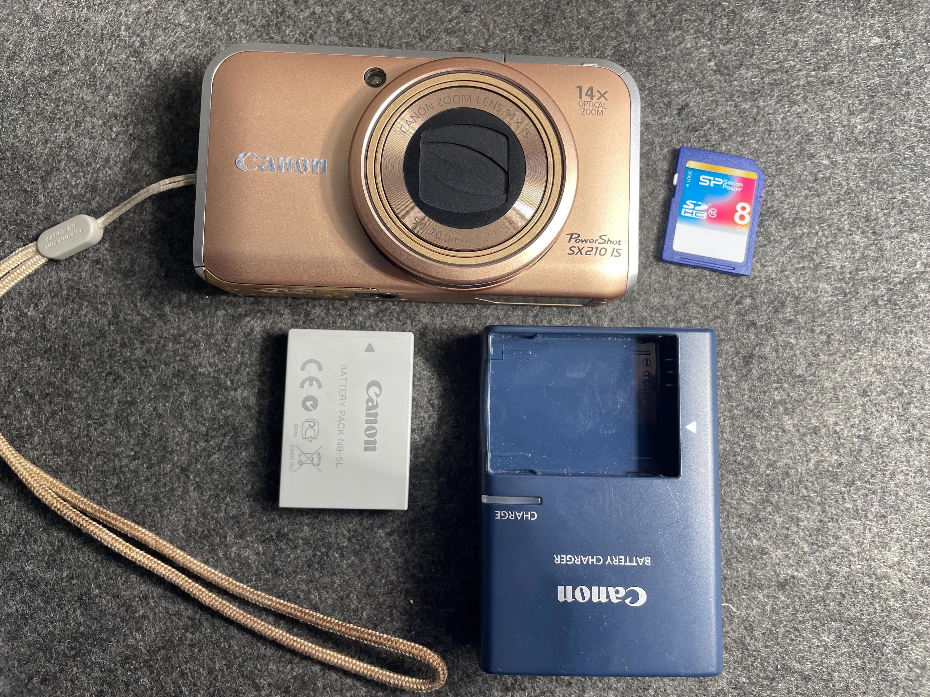 【美品】Canon PowerShot SX210 IS ゴールド キヤノン、「PowerShot SX210 IS」を12日に発売 - 価格.com