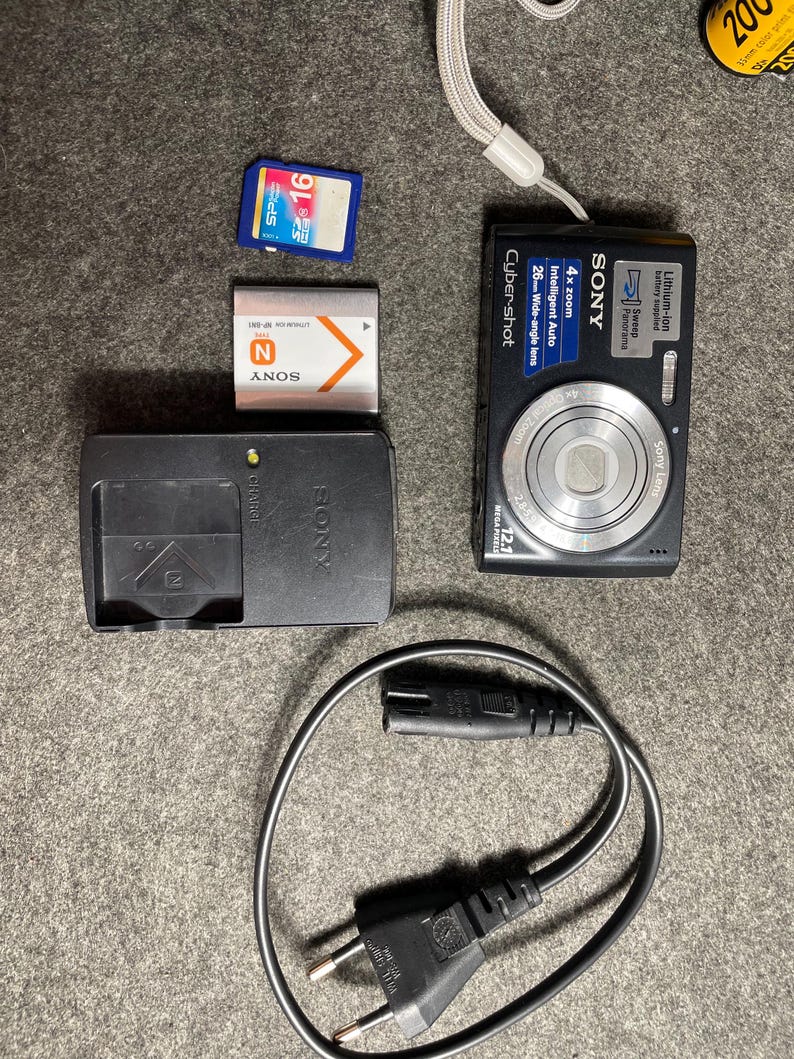 Sony Cyber-shot DSC-W510: 12.1 MP Vintage Digital Camera - Etsy UK