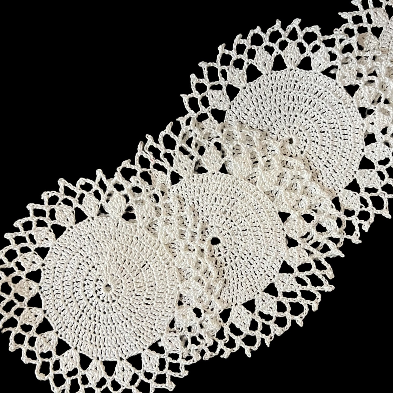 White Pointy Small Doily - Etsy