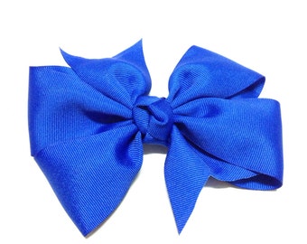 Hair Bow / Barrette / Red Bow / Hair Clip / Hair Accessories / Hair Bow / Hair Bow for Girls / Hair Bow for Teens / Blue Hair Bow