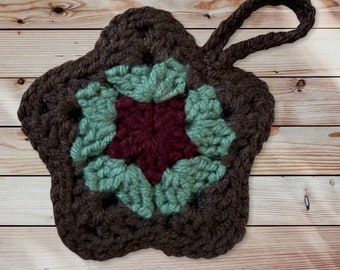 Crochet Star Ornament