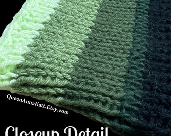 Knitted Ear Warmer Green