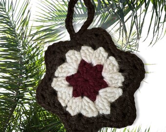 Crochet Star Ornament