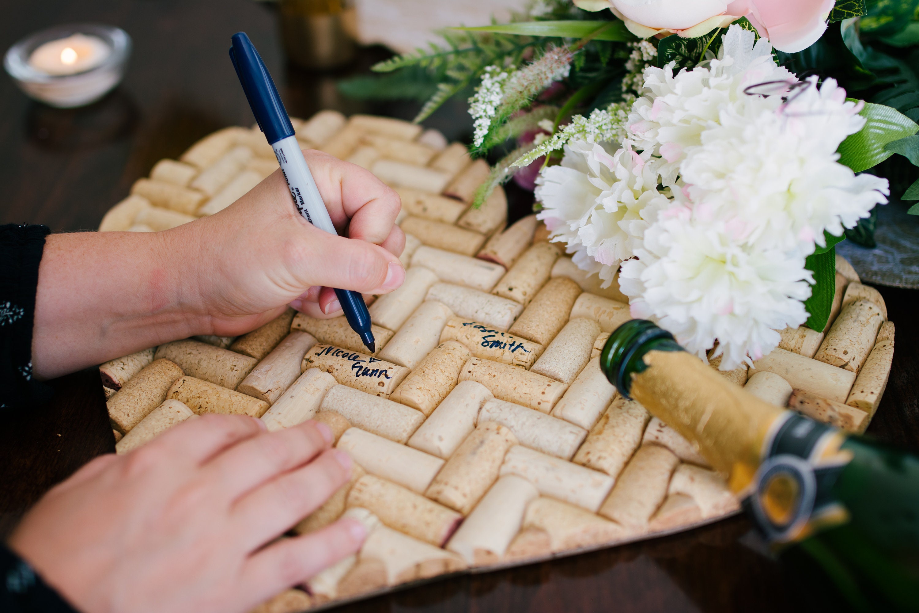 guestbook alternative wedding guest book - heart guestbook - alternat…