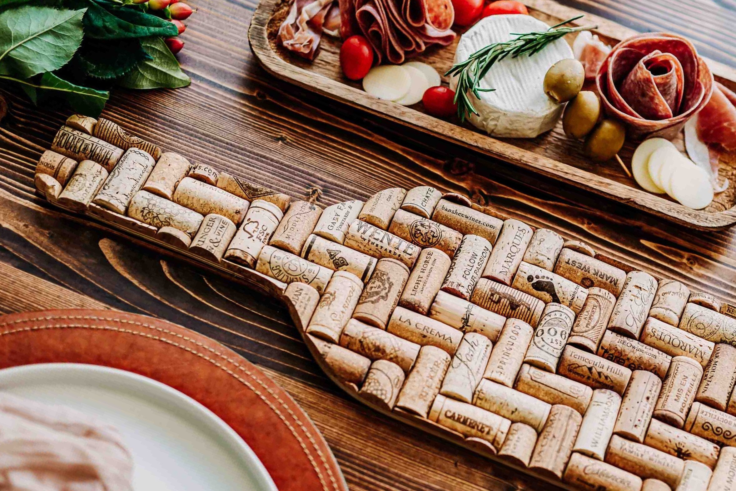 Wine cork holder table shop