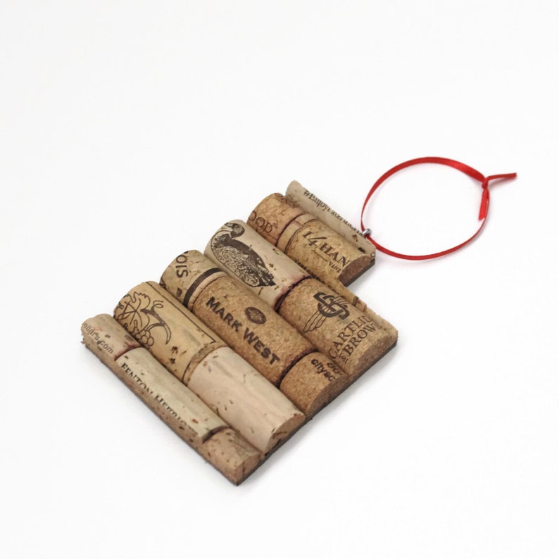 Utah wine cork ornament state ornaments personalized gift for wine lovers women image 3