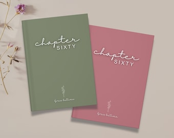 Custom 60th Birthday Gift for Women, Chapter 60 Name Journal Personalized Birth Month Flower Notebook for Her 60 Years Old Unique Presents