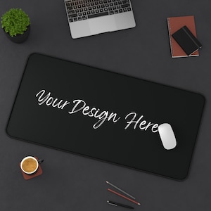 Personalized Desk Mat, Custom Picture Computer Mousepad Keyboard Playmat Photo Mouse Pad Personalized Gift Home Office for Him Husband Men
