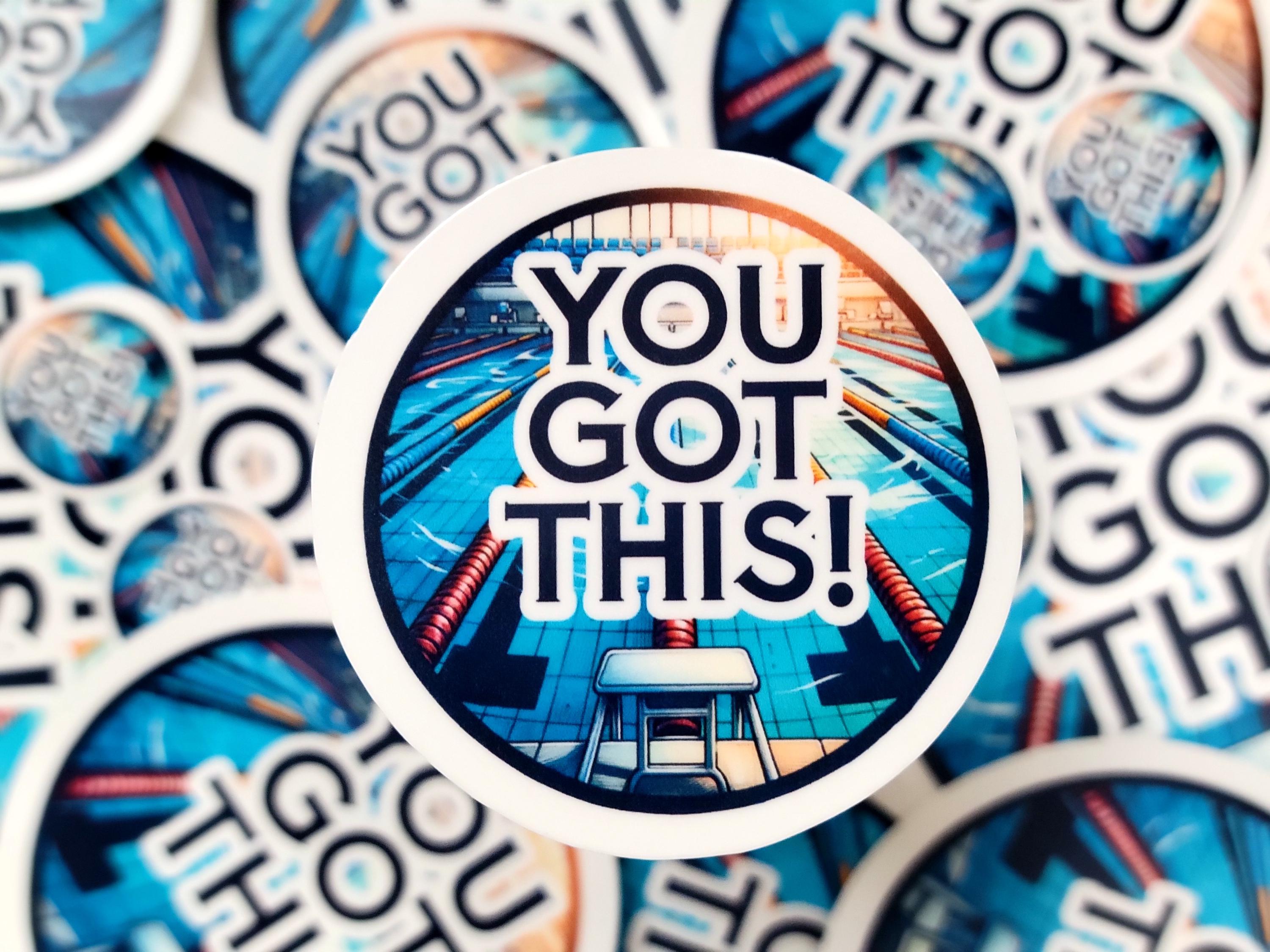 Swim Trunks Sticker Swim Sticker Pack, Swim Stocking Stuffer, Swim Gift, Swim Stickers ...