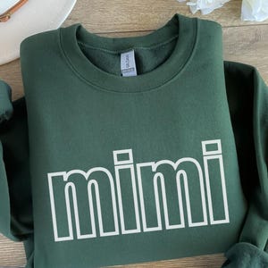 Mimi Sweatshirt, Custom Mimi shirt, Gift for Mimi, Mimi Hoodie Gift for Mom Gift, or Customize to your Grandma name In my Mimi Era Shirt