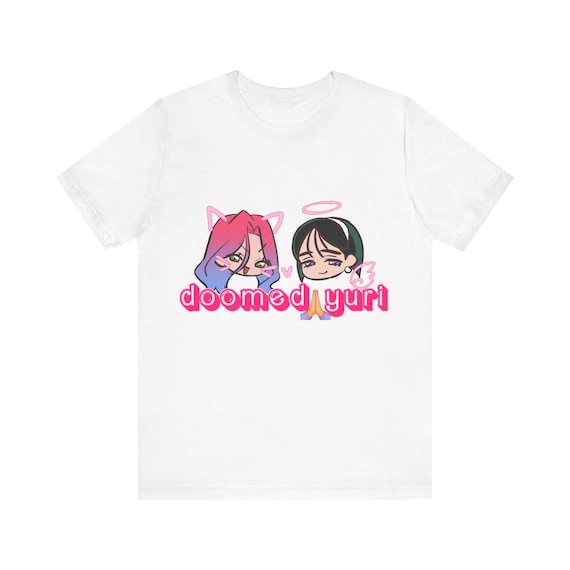 Mizisua Doomed Yuri Funny Meme Unisex Jersey Short Sleeve Tee