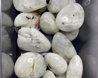 Rainbow Moonstone Tumbles