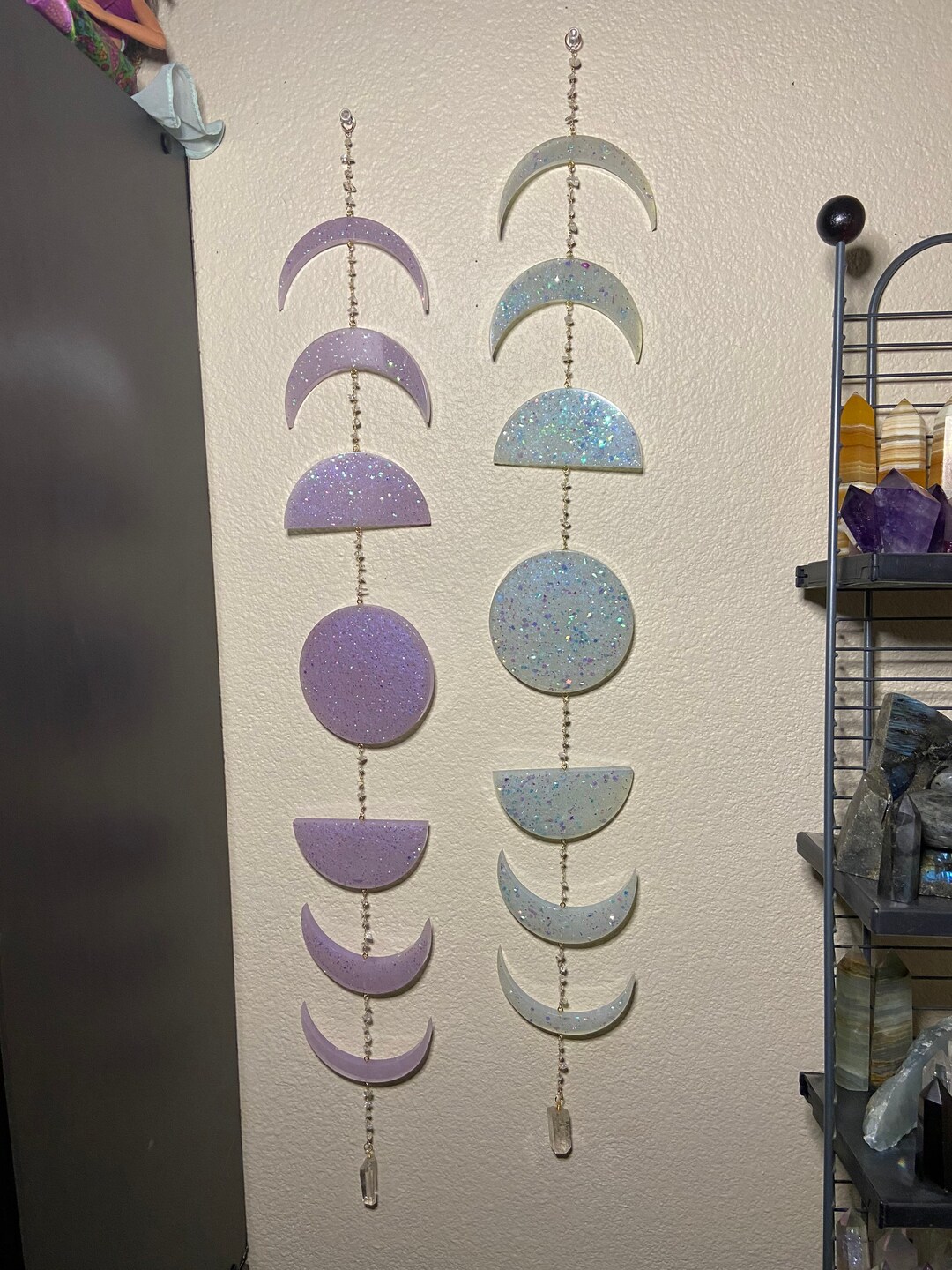 Moon Phase Wall Decor - Etsy