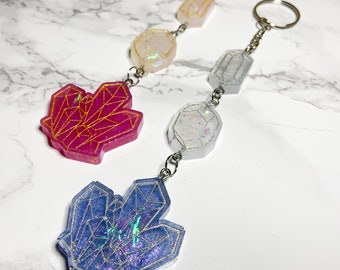 Crystal Dangle Keychains