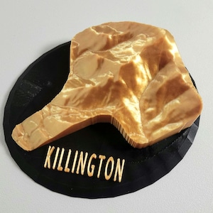 Killington | Ski Resort | Vermont | 3D Printed Elevation Model | Desk/Wall Art