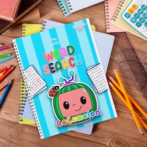 Word Search Activity Book for Kids Ages 2-3|Fun & Educational Digital Download| Printable Word Search Book for Kid| Digital Puzzle Kids Book