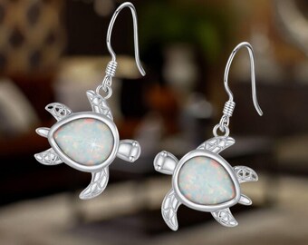 Turtle Earrings For Women Girls Sterling Silver Jewelry