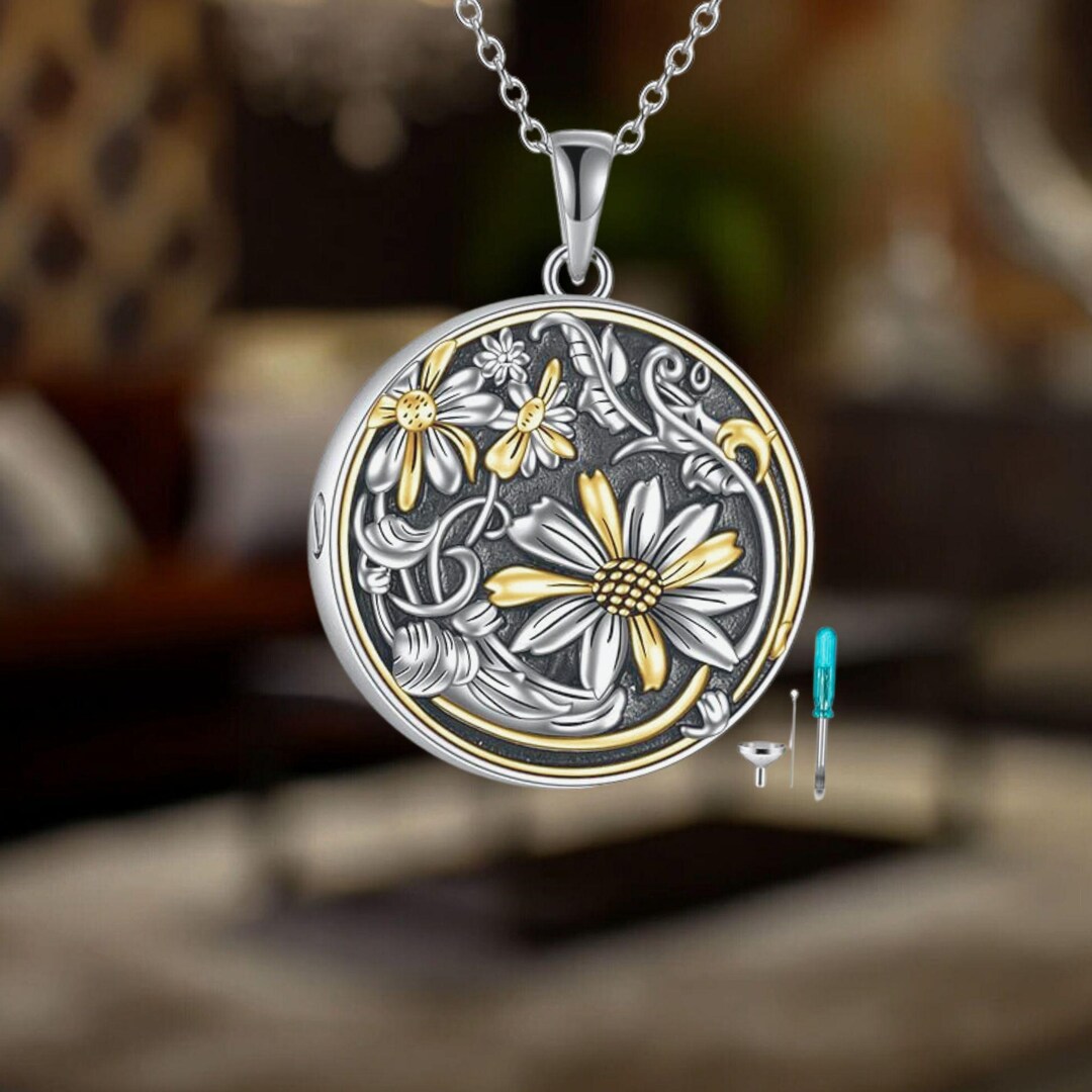 Collana commemorativa in argento sterling con cerchio della vita eterna, urna commemorativa Sempre con me, gioielli per cremazione, collane con ciondolo per ceneri - Italia