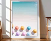 Estate, Photographie artistique en couleur capturant la dolce vita quotidienne et la douceur de l'Italie avec ses plages paradisiaques d'été