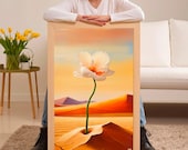 Desert, Art mural imprimable, décoration murale dessin illustration moderne contemporaine qui du caractère et de l’élégance à votre maison