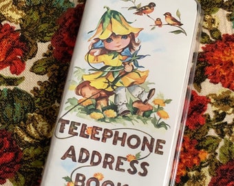 Vintage 1970s Address Book UNUSED