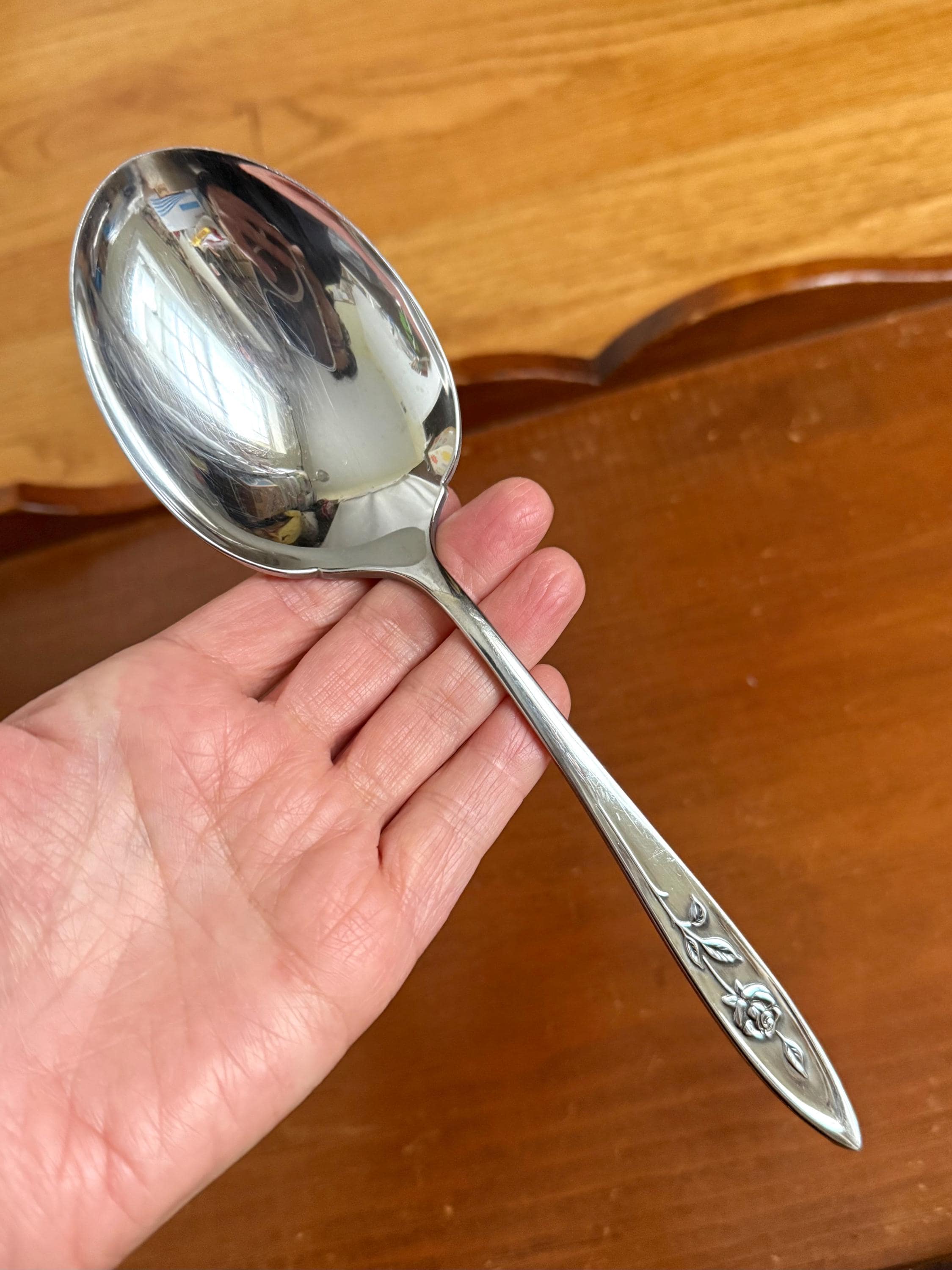 Vintage 1960s Oneida Community My Rose Stainless Flatware