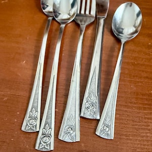 Vintage Oneida Northland Pasadena Stainless Flatware & Ice Tea Spoon Japan CHOOSE