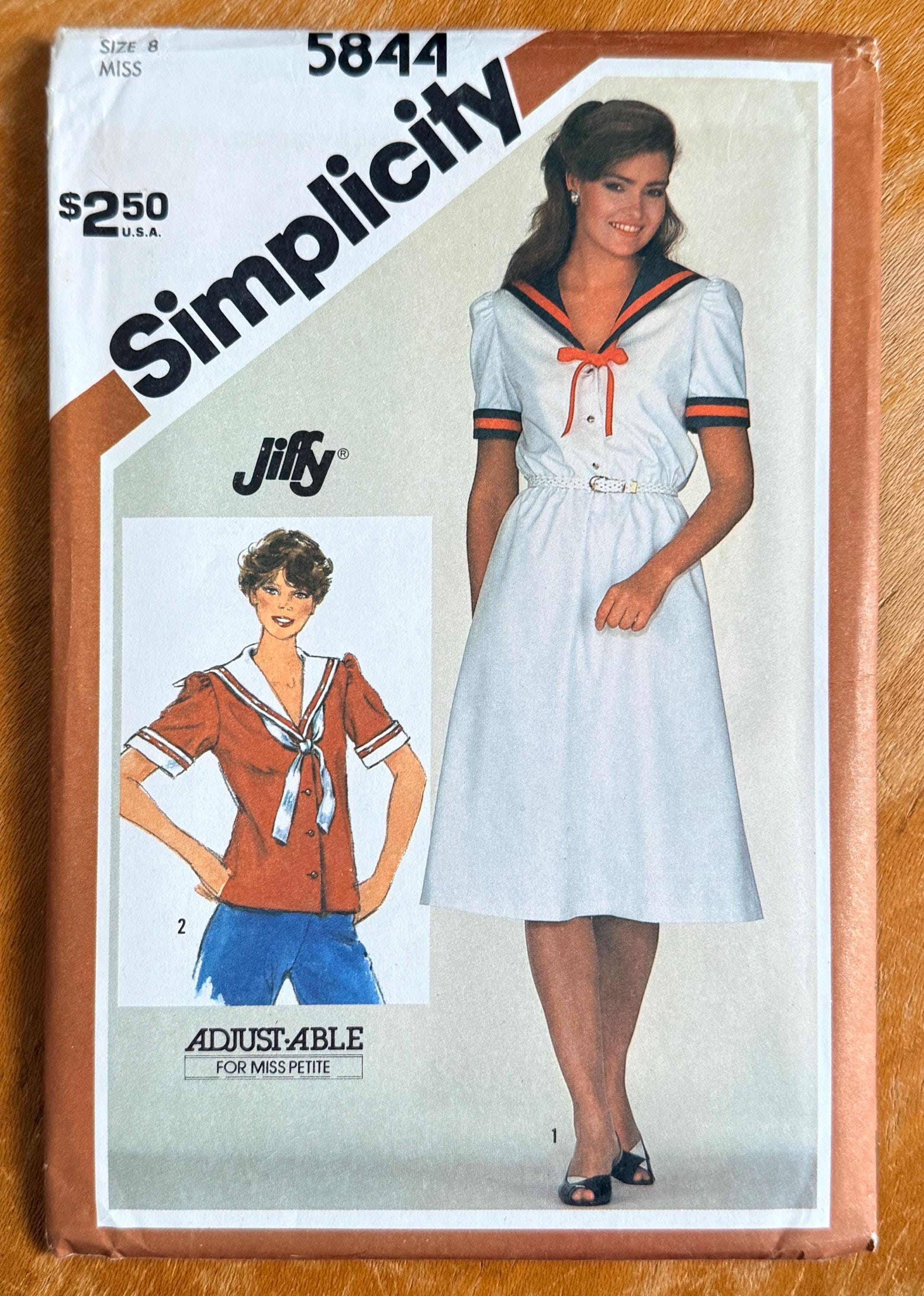 knee length dresses for ladies Bonnie Sailor Dress – Miss Patina main image 0