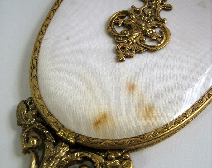 Vintage Vanity Hand Mirror Etsy