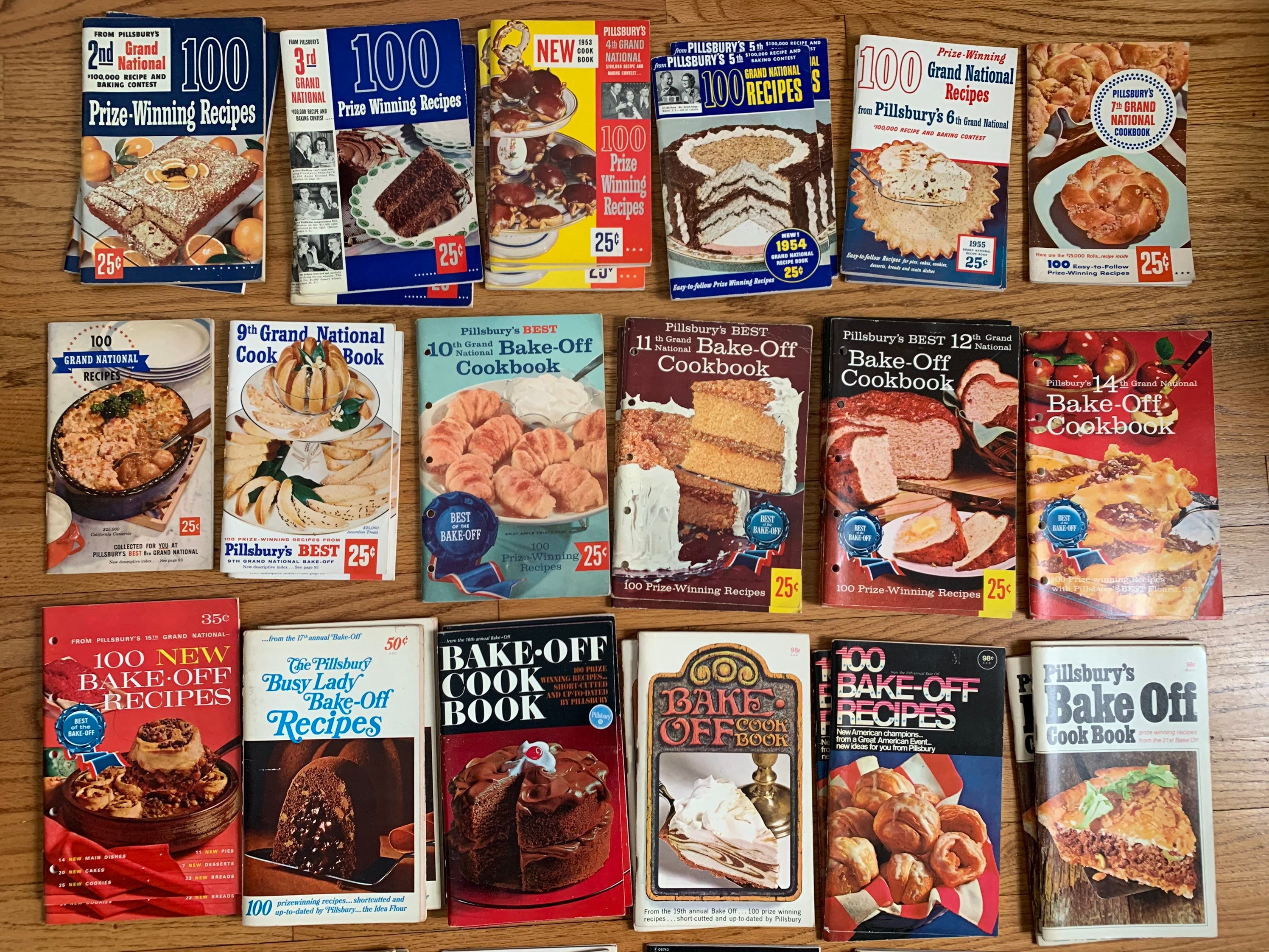 Vintage Pillsbury Bake-off Recipe Booklet (1950-1996) - Prize