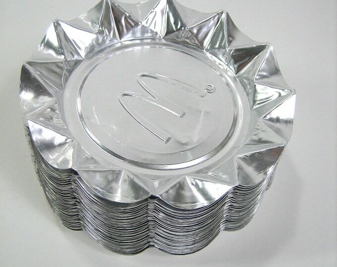 Vintage Aluminum Mcdonalds Ashtrays Etsy