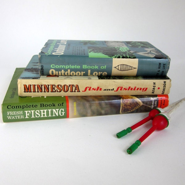 The Outdoorsman Vintage Book Bundle 60s