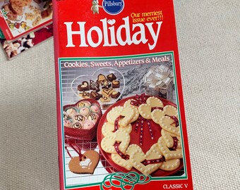 Vintage Pillsbury Holiday Classics Vol. 5 Cookbook Pb 1986 EXC