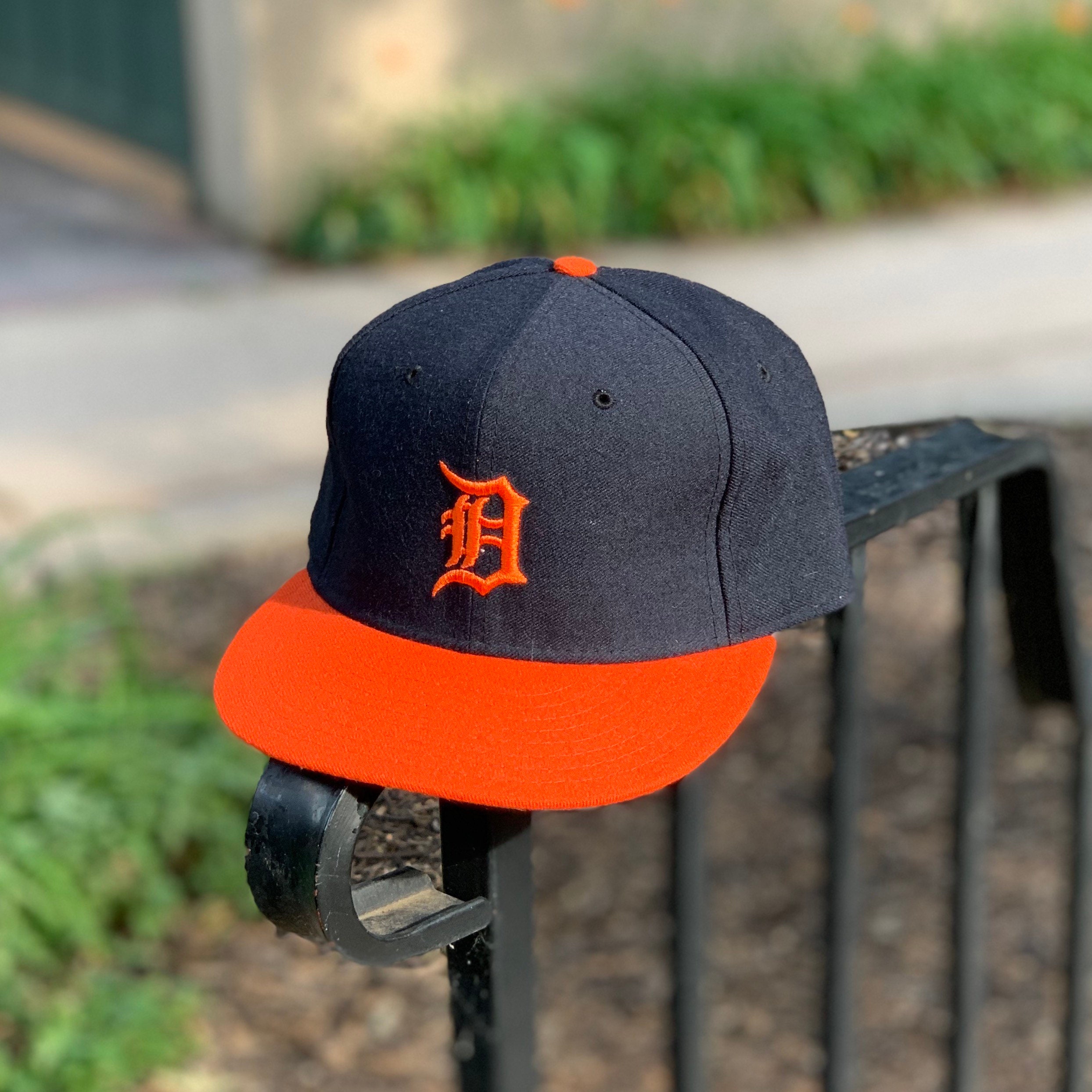 Vintage 1990s Baseball Cap MLB Detroit Tigers Diamond 