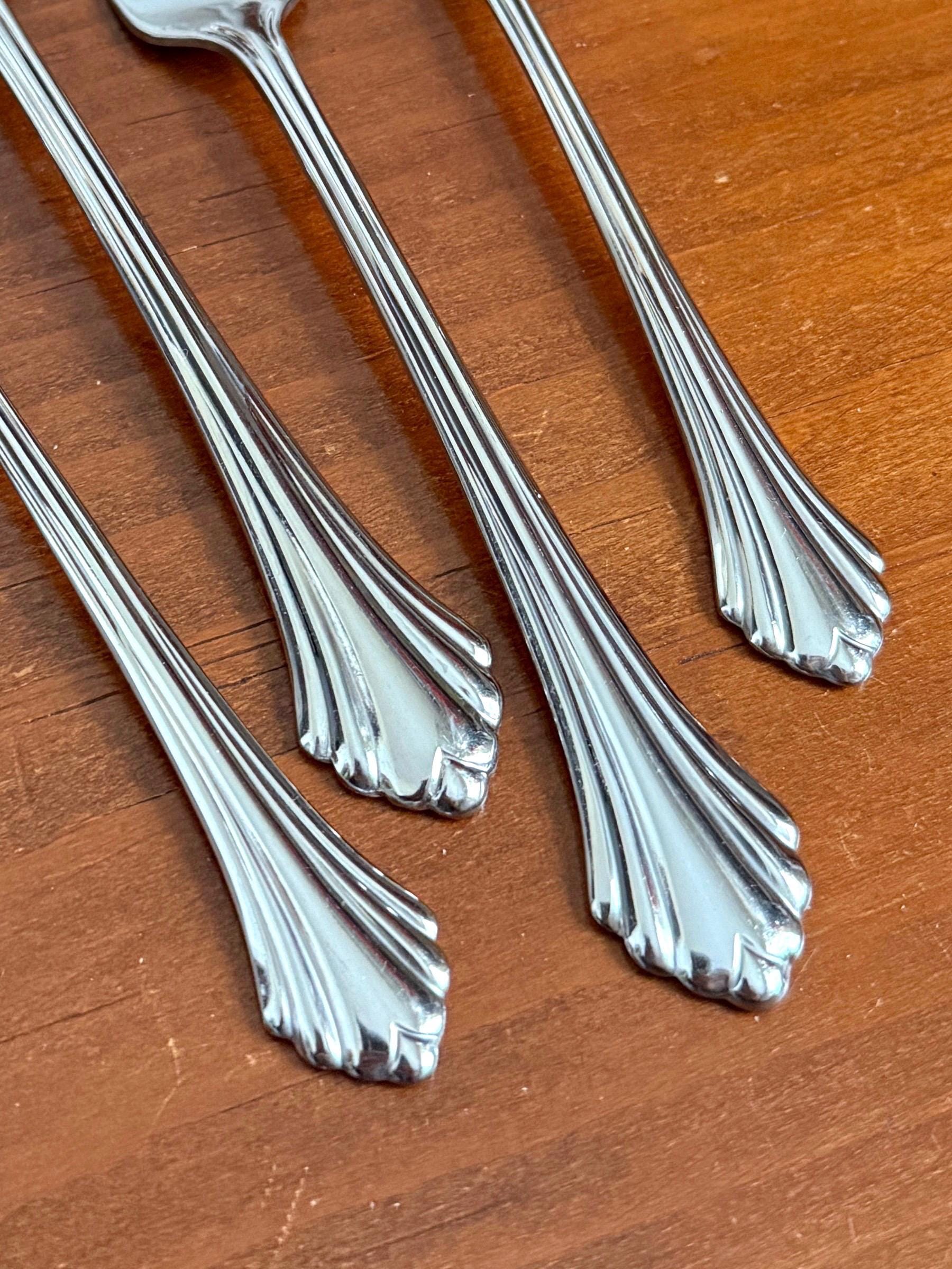 Vintage Oneida Bancroft Stainless Flatware & Serving Utensils