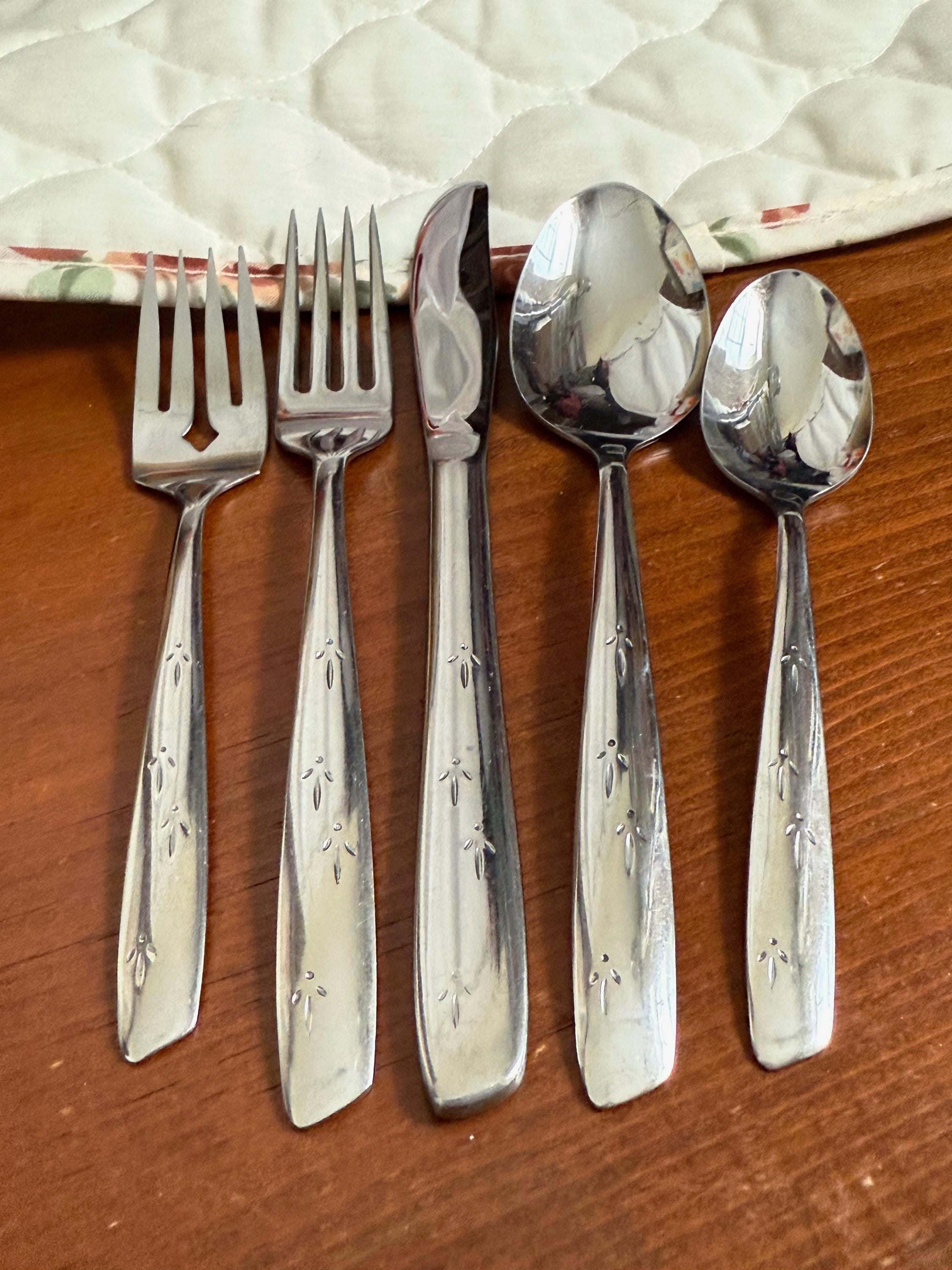 Vintage Oneida Desert Sand Stainless Flatware CHOOSE VGC - Etsy