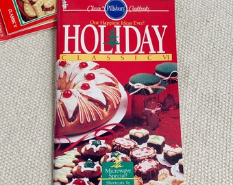 Vintage Pillsbury Holiday Classics Vol. 6 Cookbook Pb 1987 EXC