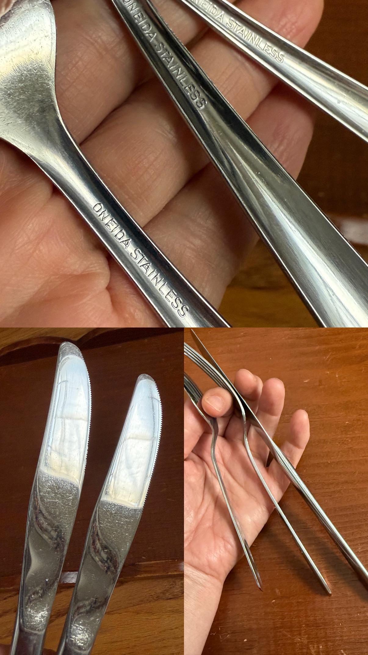 Vintage Oneida Desert Sand Stainless Flatware CHOOSE VGC - Etsy