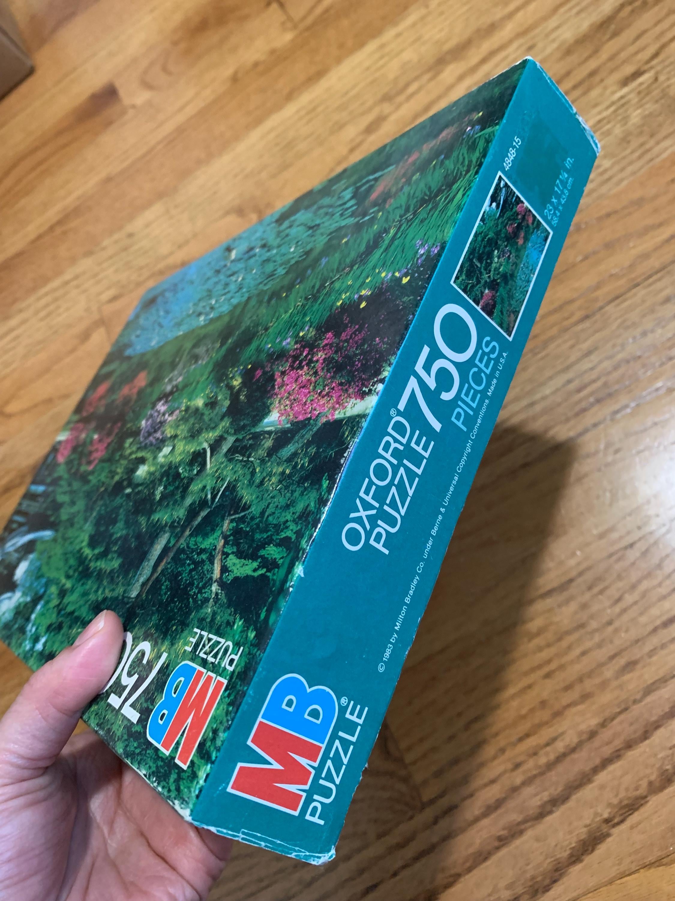 Vintage 80s Milton Bradley Jigsaw Puzzle: Kyoto Japan Garden