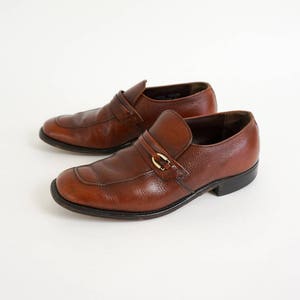 1960s hombres zapatos tamaño 7.5EEE Nunn marrón - Etsy España