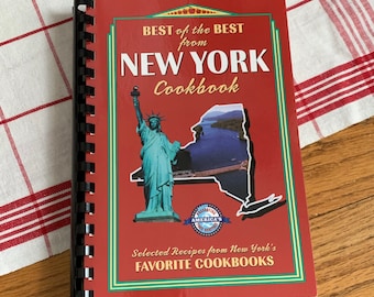 Best of the Best From New York Cookbook 2004 Pb EXC, Selected Recipes From NY Favorite Cookbooks, Vintage Y2K Cookbook