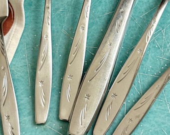 M1285 Vintage 1950s 純銀 WEBSTER レターオープナー Vintage 50s International Silver Tonight Stainless Flatware