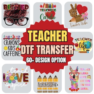 Teacher Shirt Ready For Press, Teacher Design Dtf Print, Back To School Heat Press,Influential Teacher Dtf Print, Teacher Shirt Dtf