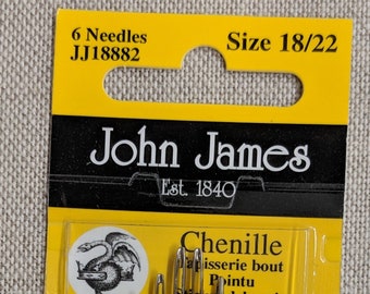 John James Needles - Chenille 18-22