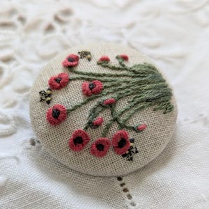 Precious Poppies Needle Minder - Komplettes Set
