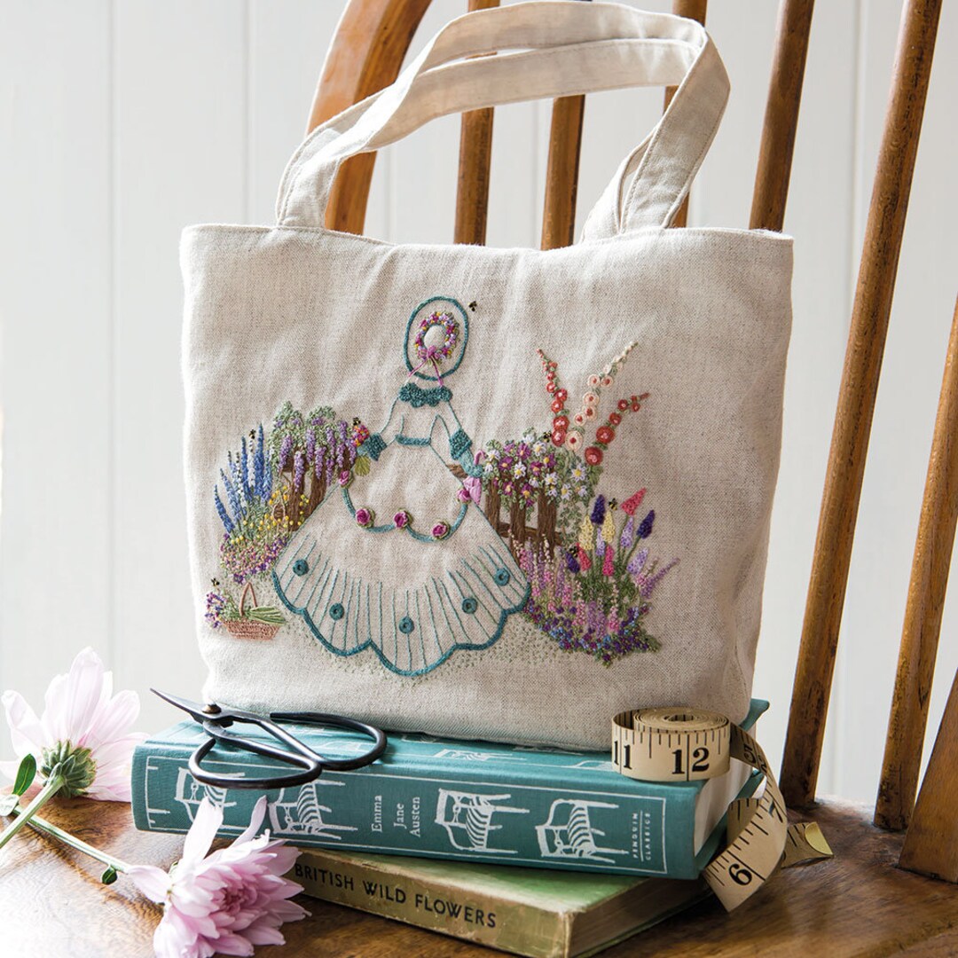 アンティーク 刺繍入り ミニバッグ グリーン×赤 英国 il_1080xN.2602864844_8er6.jpg