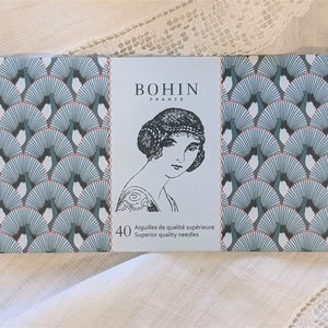 Bohin Needlebook – Vintage Deep Green sortierte Kollektion – Solange