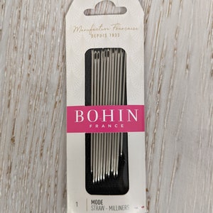 Bohin Stricknadeln - Hutmacher Nadelstärke 1